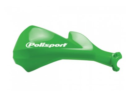 POLISPORT Chrániče rúk Sharp – zelené (22/28 mm)