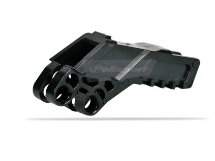 POLISPORT Zadné vodidlo reťaze KX 250F '06-'08; KX 450F '06-'08 čierne