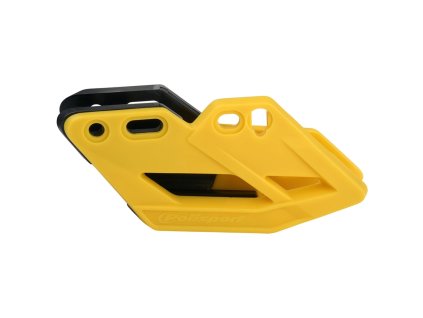 POLISPORT Zadné vodidlo reťaze kompletné Suzuki RMZ 250 '07-'18; RM Z450 '05-'17 žlté