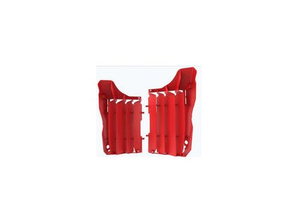 POLISPORT Kryty chladičov Honda CRF 250R '18-'19 červené