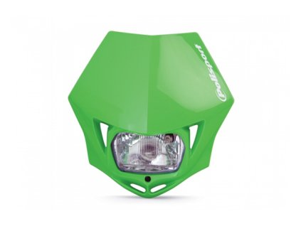 POLISPORT Predné svetlo model Mmx zelené