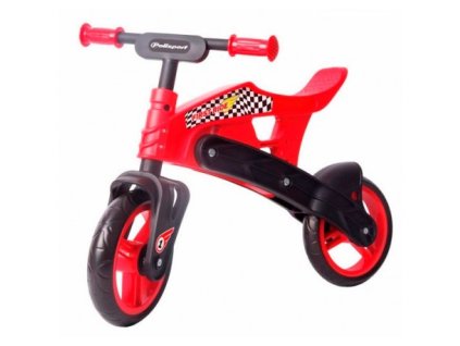 POLISPORT Detský odrážací Bicykel – červený univerzálna veľkosť