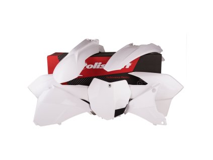 POLISPORT Sada plastov KTM EXC/EXC-F '14-'16 biela
