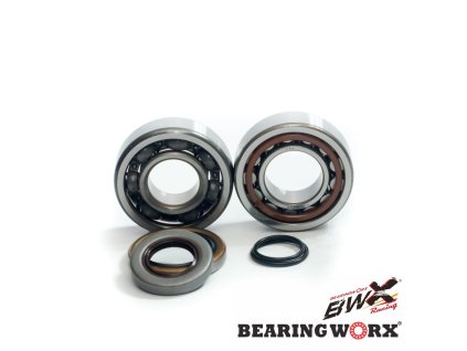 BEARING WORX Sada ložísk a gufier kľukového hriadeľa KTM SX 85/105 03-22, Husqvarna TC 85