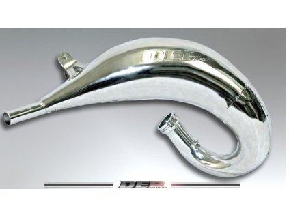 DEP PIPES Koleno (zvod) 2T výfuku niklované KTM SX/EXC 125/150 '11-'15, Husqvarna TC/TE 125 '15-'16