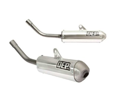 DEP PIPES Koncovka (tlmič) 2T výfuku krátka KTM SX 125/150 '16-'18, Husqvarna TC 125 '16-'18