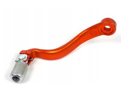 M.C. Radiaca páčka KTM SX/EXC125 '98-15, SX/EXC 250 '01-04, SXF350 '11-15, SXF450 '07-12, SXF250 '13-15 oranžová oceľová