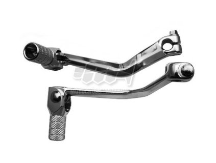M.C. Radiaca páčka Husqvarna WR250300/360 '00-'13 strieborná, oceľová