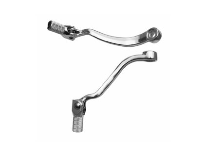 M.C. Radiaca páčka KTM EXCF 250 17-23, SXF 250 16-23, SXF 350 16-23, EXCF 350 17-23, Gas Gas EC/MC 250-350 '21'-23, Husqvarna 250/350/450 strieborná, oceľová