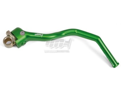 M.C. Štartovacia páka (nakopávačka) hliníková zelená Kawasaki KXF 250 13-16
