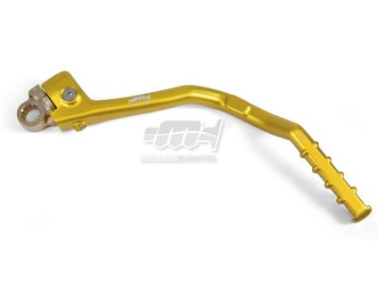M.C. Štartovacia páka (nakopávačka) hliníková zlatá Suzuki RMZ 250 11-15