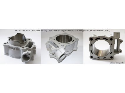 PROMX Valec Honda CRF 250 R '04-'09, CRF 250 x '04-'17 Nikasil