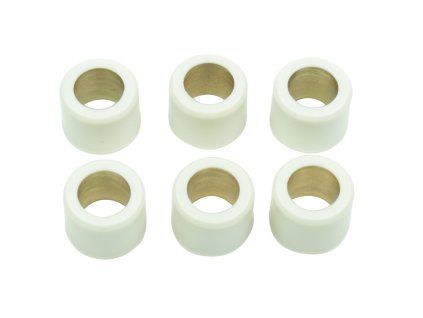ATHENA Valčeky variátora 6 ks. 16 × 13 mm 4,5 Gr. Aprilia Habana / Gulliver / Scarabeo 50 / 125, Beta Ark / Tempo / Jt 50, Derbi Atlantis / GP1 Dna 50, Gilera Storm / Typhoon 50, Honda SH 50 / 100