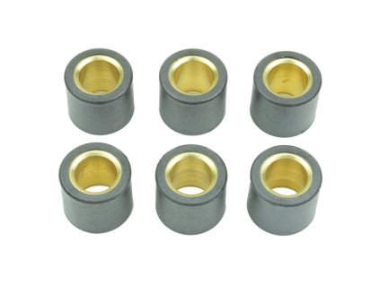 ATHENA Valčeky variátora 6 ks. 19 × 17 mm 15.5 Gr Aprilia SR 125 / 150, Derbi Boulevard 125 / 150 / 200, Gilera Dna / Runner 125 / 180 / 200, Piaggio X8 / X9 / Zip 125 / 180 / 200