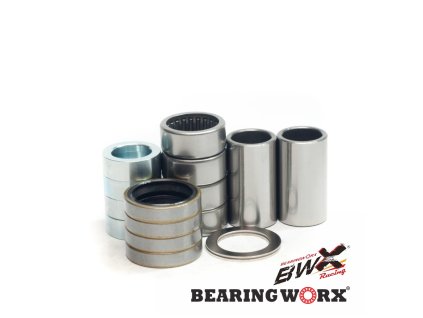 BEARING WORX Sada ložísk a gufier kyvnej vidlice KTM SX/SXF (16–22), EXC/EXCF (17–23), Husaberg 390/450 (09–11), Husqvarna (16–19), Beta RR, Husqvarna TC/FC (16–23), FE/TE (17–23)