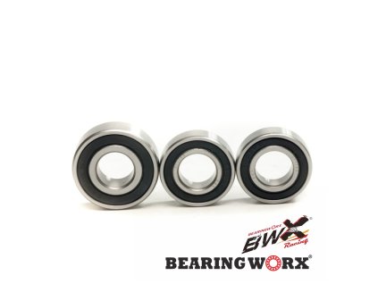 BEARING WORX Sada ložísk a gufier zadného kolesa KTM SX65 00-25, Kawasaki KX125 78-82