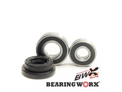 BEARING WORX Sada ložísk a gufier predného kolesa Arctic Cat 400 Dvx 04-08, Kawasaki KFX400 03-06, Suzuki LT-230E 87-93, LT-230S 85-90, LT-250R 85-92, LT-250S 89-90, LT-500R 87-90, LT-R450 06-11, LT-Z250 04-09, LT-Z400 03-14