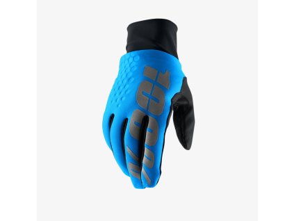 100% Rukavice zimné CROSS/Enduro Hydromatic Brisker modré