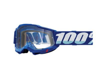 100% Okuliare Accuri 2 – modré/biele, číre sklo