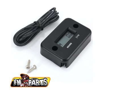 FM-PARTS Merač motohodín – indukčný, vodoodolný, čierny