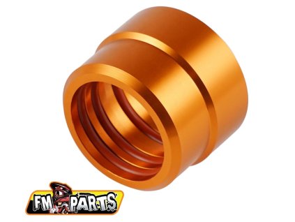 FM-PARTS Hliníkové tesnenie Spoja výfuku 2T KTM/Husqvarna '17-'23 oranžové