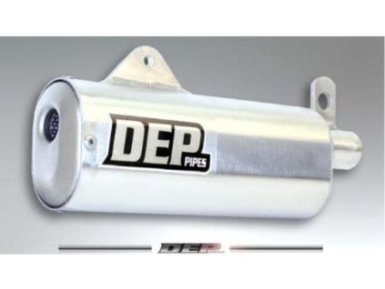 DEP PIPES Koncovka (tlmič) 2T výfuku Honda CR 125 '87-'88
