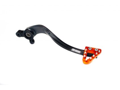 FM-PARTS Zadný brzdový pedál KTM '17-'23 oranžový