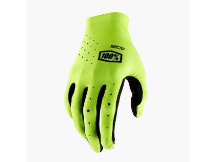 100% Rukavice CROSS/Enduro Sling MX žlté fluo/čierne
