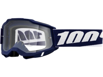 100% Okuliare Accuri 2 Mifflin – tmavomodré/biele, číre sklo