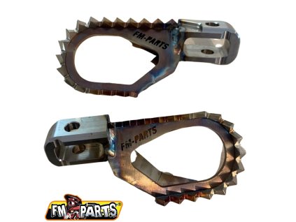 FM-PARTS Nerezové stupačky s odsadením KTM/Husqvarna/Gas Gas '17-'23