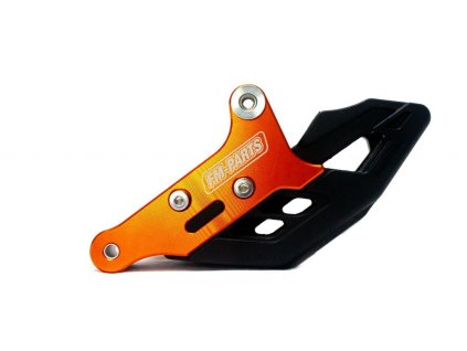 FM-PARTS Zosilnené zadné vodidlo reťaze KTM/Husqvarna/Gas-Gas TPI '17-'23 oranžové