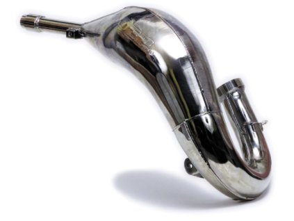 DEP PIPES Koleno (zvod) 2T výfuku niklované Kawasaki KX 125 '98-'02