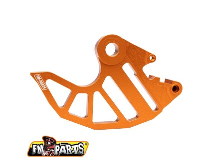 FM-PARTS Hliníkový kryt zadného brzdového kotúča KTM / Husqvarna/ Gas Gas '03-'23 oranžový