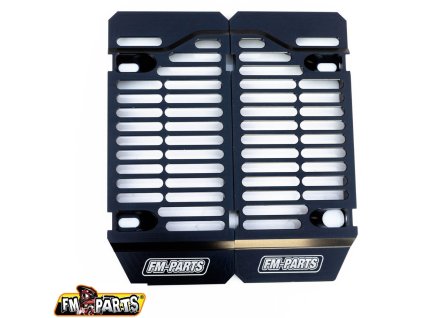FM-PARTS Kryty chladičov hliníkové Sherco '14-'24 čierne