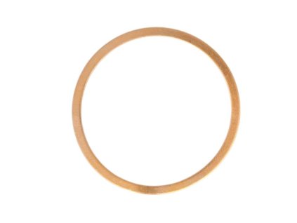 ATHENA Tesnenie kolena výfuku – medená podložka Kawasaki KX 100 (98–13), KX 80 (98–00), KX 85 (01–18) 34 × 39 × 1.5 mm OEM 110601842