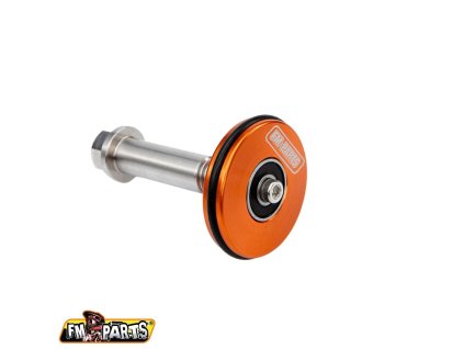 FM-PARTS Chránič zadného tlmiča a kyvnej vidlice oranžový KTM EXC '08-'23