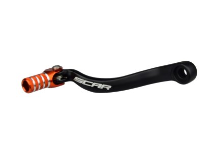 SCAR Radiaca páčka KTM SXF 250 / 450 '11-'25, SX 125 / 250 '17-'23, EXC 125 / 150 / 250 / 300 TPI '17-'23 čierna/oranžová