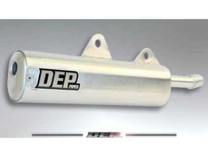 DEP PIPES Koncovka (tlmič) 2T výfuku Kawasaki KX 250 '88-89