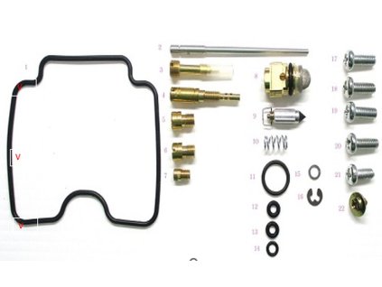 BEARING WORX Opravná sada karburátora Arctic Cat Dvx 400 '04-'08, Suzuki LT-Z 400 '03-'08, LTZ400