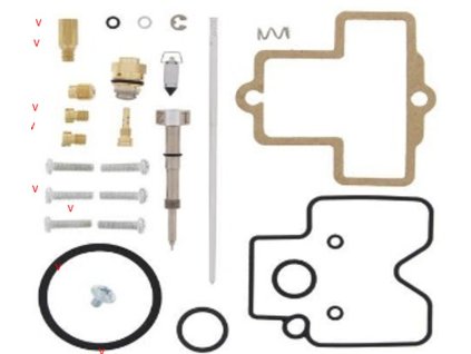 BEARING WORX Opravná sada karburátora Yamaha YZ 400F '98-'99