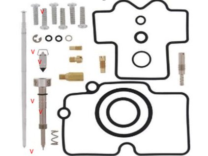 BEARING WORX Opravná sada karburátora Honda CRF 150R/RB '07