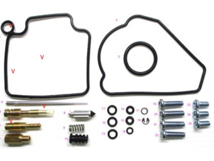 BEARING WORX Opravná sada karburátora Honda TRX 400EX/X '99-'14
