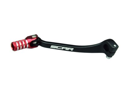 SCAR Radiaca páčka Honda CRF 250R '18-'25, CRF 450R '17-'25, CRF 250RX '19-'25, CRF 450RX '17-'25. CRF 450L '19-'20, CRF 450X '19-'24, CRF 250RW '25, CRF 450RW '24-'25, CRF 450 Rwe '19-'22, Triumph Tf 250-X '24-'25 čierna/červená