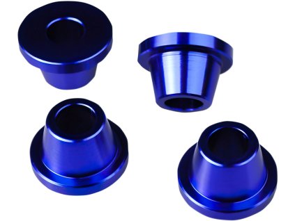 SCAR Rubber Killers – montážne puzdrá uchytenia Riadidiel do horných Okuliarov Yamaha YZ 250F (14–25), YZ 450F (14–25), YZ 250FX (15–25), YZ 450FX (16–25), WR 250F (15–25), WR 450F (16–25), Fantic Xxf 250 / 450 (22–25), Xef 250 / 450 (22–25) – modré