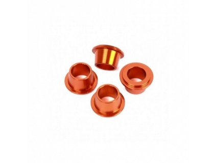 SCAR Rubber Killers – montážne puzdrá uchytenia riadidiel do horných okuliarov KTM 125 / 150 / 250 SX (16–22), 250 / 350 / 450 SXF (16–22), 690 Enduro R (19–25), 690 SMC-R (19–25) – oranžové