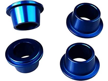 SCAR Rubber Killers – montážne puzdrá uchytenia riadidiel do horných okuliarov Husqvarna TC 125 / 250 (16–22), FC 250 / 350 / 450 (16–22), TX 300 (17–22), FX 350 (17–22), FX 450 (17–22), 701 Enduro (16–24), 701 Supermoto (16–24) – modré