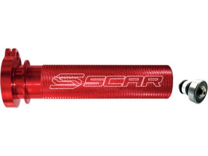 SCAR Rýchlopal hliníkový s ložiskom Kawasaki KX 250 '19-'25 KX 450 '19-'25, Suzuki RMZ 250 '04-'06 RMZ 450 '05-'25, Yamaha YZ / YZF červený