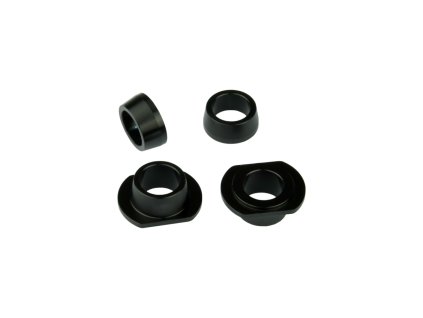 SCAR Gumové puzdrá uchytenia riadidiel pre horné okuliare KTM 125–450 SX/SXF (23–25), 125–450 XC/XCF (23–25), 300 EXC (24–25), 350 EXCF (24–25), 450 EXCF (24–25), 500 EXCF (24–25), 125 XCW (25), 250–500 Xwf (24–25) – čierne