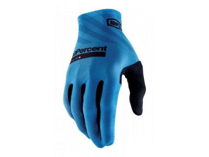 100% Rukavice CROSS/Enduro/MTB Celium Slate modré/biele