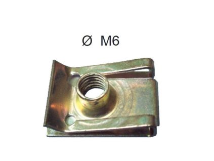 OXA FACTORY Klipová matica M6 na uchytenie výfuku